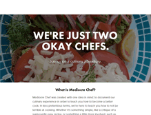 Tablet Screenshot of mediocrechef.com